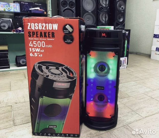 Новая большая Bluetooth колонка 6210