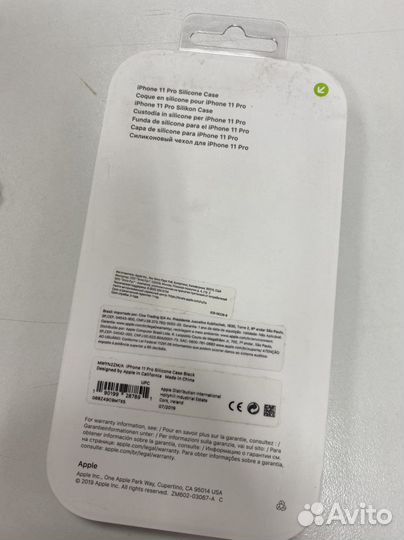 Чехол iPhone 11 pro Silicone Case оригинал