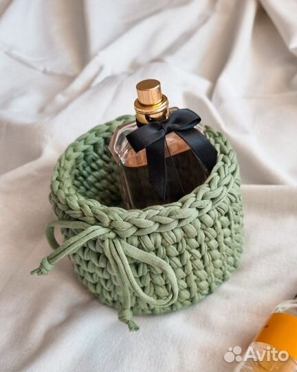 Трикотажные корзинки