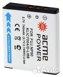Аккумулятор AcmePower NP-50 для FujiFilm FinePix F