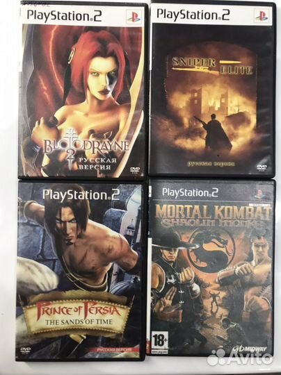 Игры для Sony playstation 2