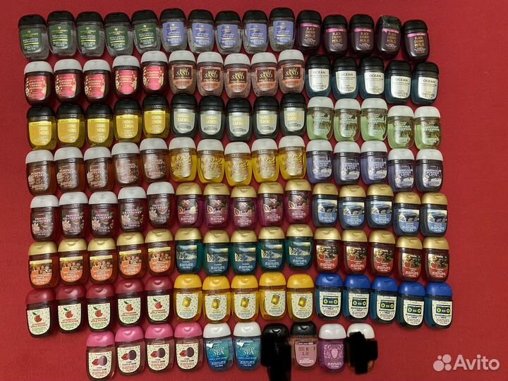 Много Антисептик Санитайзер bath and body works
