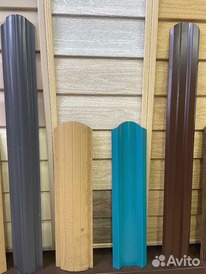 Забор из евроштакетника