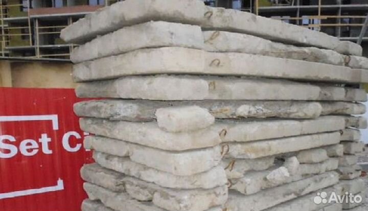 Плиты дорожные 3Х1.75м 1 сорт