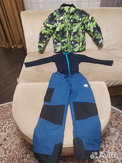 Горнолыжный мембранный костюм для мальчика 134-140