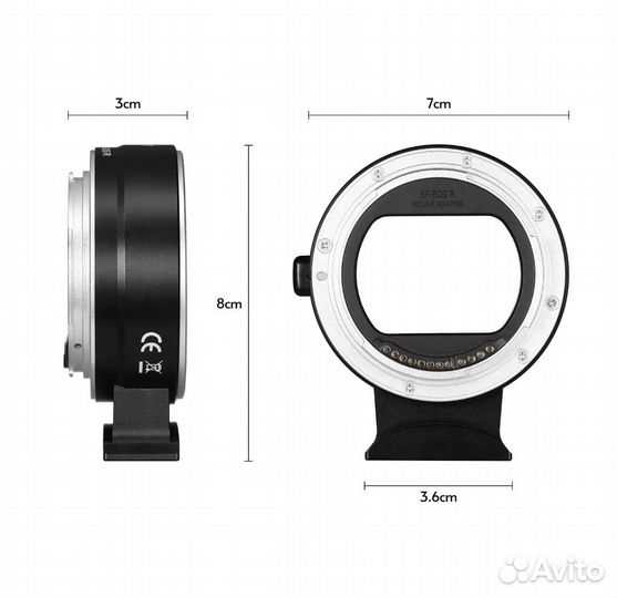 Переходник Andoer для Canon Ef-Rf