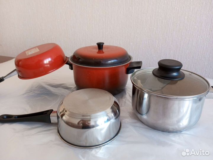 Эмалированная посуда, мясорубки