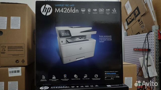 Мфу А4 принтер hp laserjet Pro mfp m426fdn