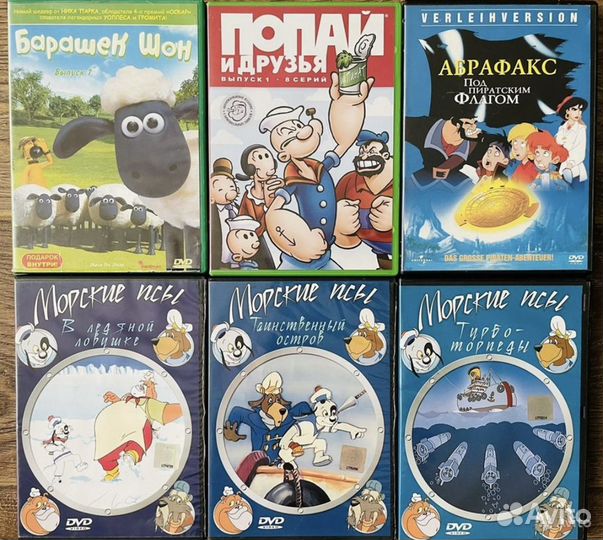 DVD Багз Банни, Попай, Друпи