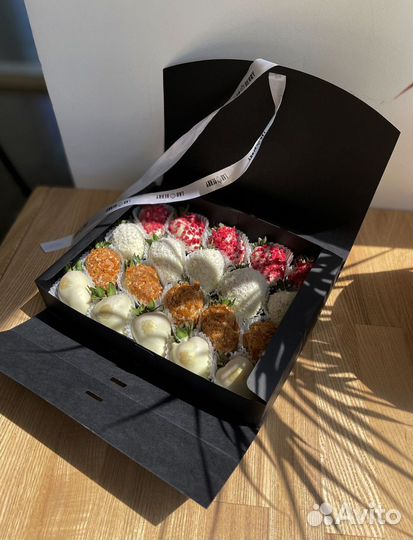 Набор клубники в бельгийском шоколаде