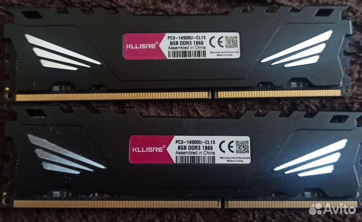 Оперативная память DDR3 16Gb