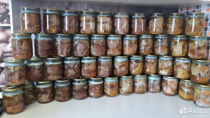 Пельмени домашние, вареники домашние, тушёнка