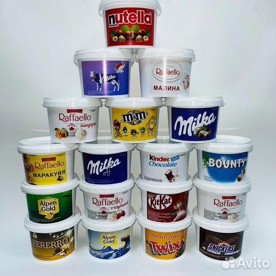 Шоколадная паста оптом от тонны