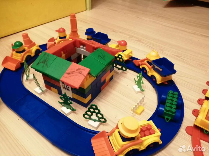 Конструктор стройка, Кроха, Полесье, много машин