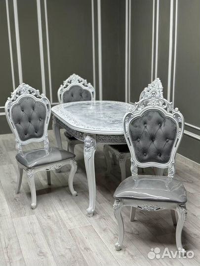 Стол со стульями \оплата при получении