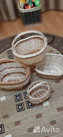 Корзины плетеные ручная работа
