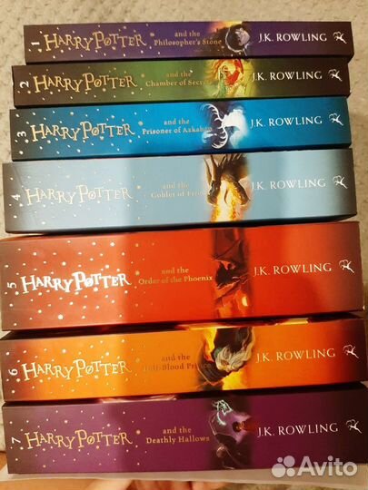 Серия книг о Гарри Поттере на английском