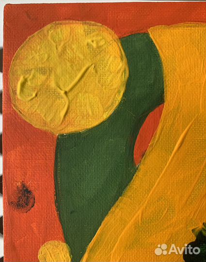 Картина на картоне 30х20см