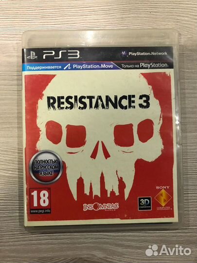 Resistance 3 для Sony Ps3