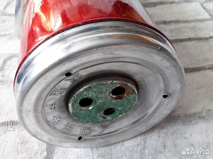 Термос винтажный большой