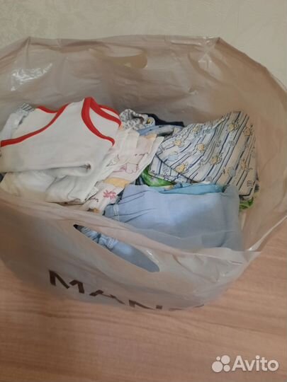 Веши пакетом на мальчика от 0 до 6 мес