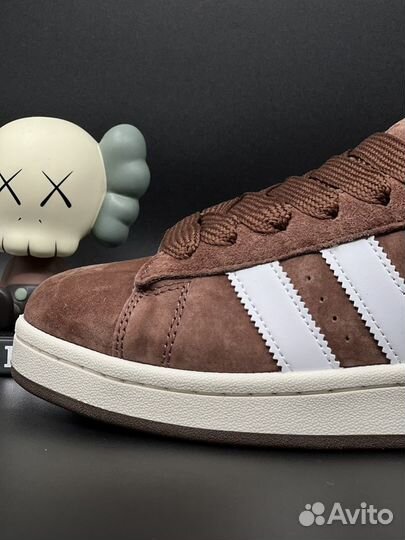 Кроссовки Adidas Campus 00s brown коричневые