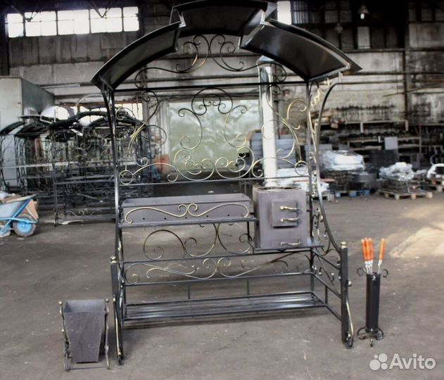 Мангал лофт