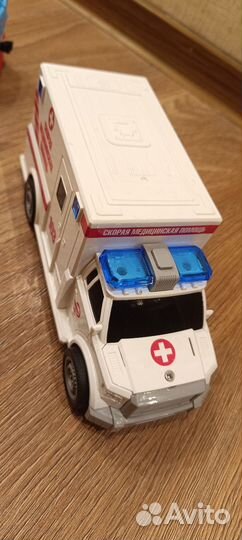 Модель электробус, скорая помощь