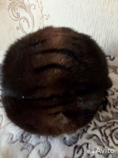 Шапка норковая женская