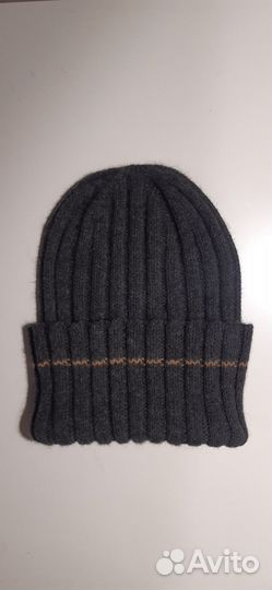 Вязаная шапка мужская