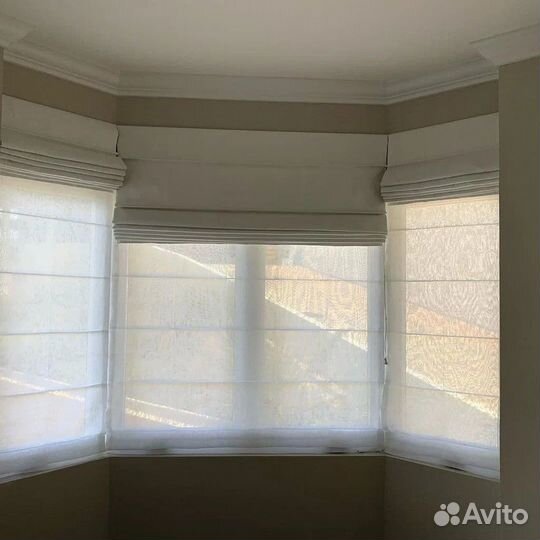 Двойная римская штора