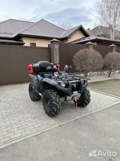 Yamaha grizzly 700 широкая база
