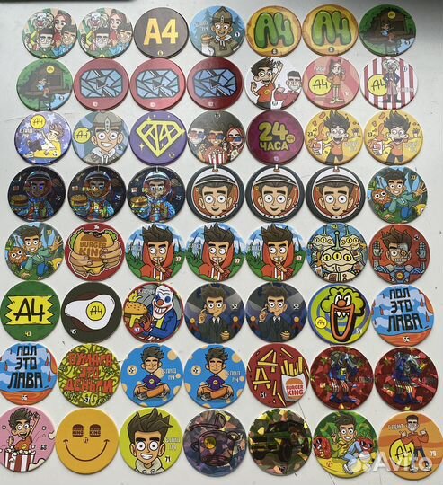 Фишки А4 Burger King