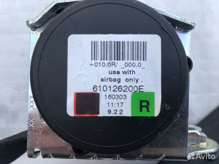 Ремень безопасности передний правый BMW F10 F11