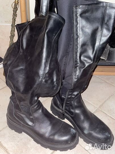 Сапоги ботфорты vagabond