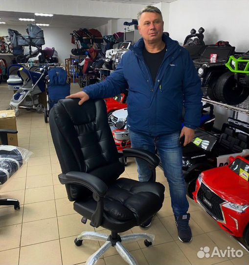 Кресло руководителя с массажем