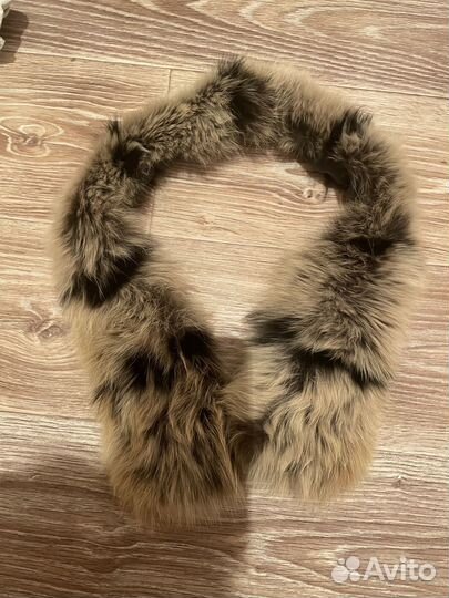 Меховой воротник песец