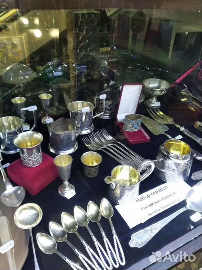 Статуэтки самовары винтаж серебро