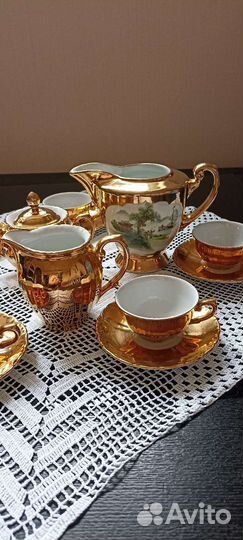 Старинный набор для специй+ кофейный сервиз