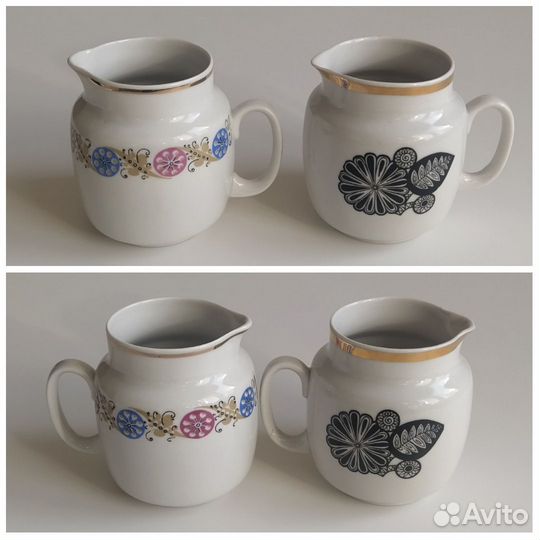 Винтажные молочники