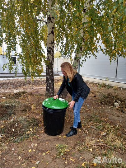 Пластиковый бак 150 л. для отходов