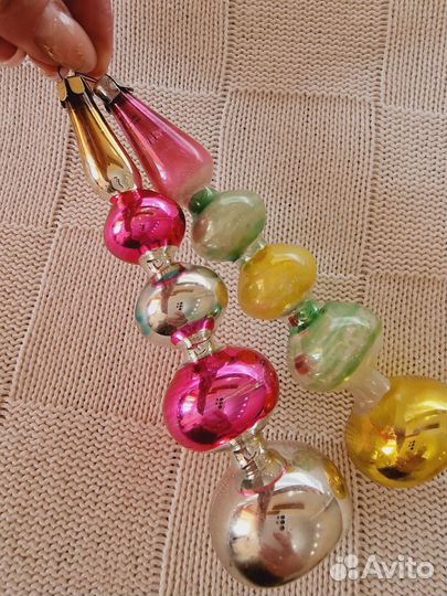 Елочные игрушки СССР