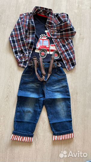 Костюм джинсы рубашка