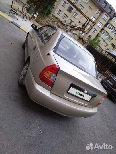 Hyundai Accent 1.5 МТ, 2005, 190 000 км