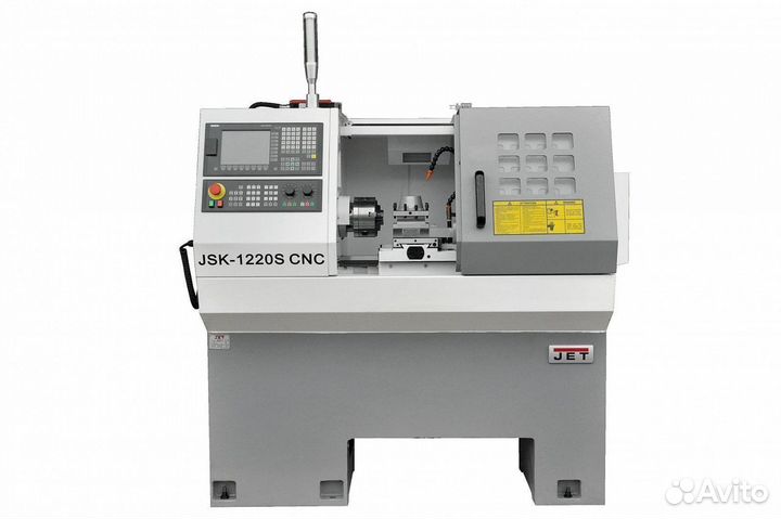 Токарный станок с чпу JET JSK-1220F CNC, руч. патр