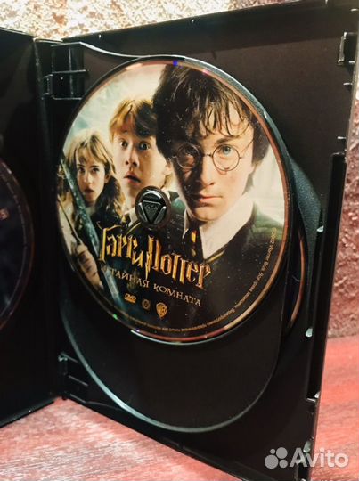 Гарри Поттер. Коллекция. двд диск. Лицензия