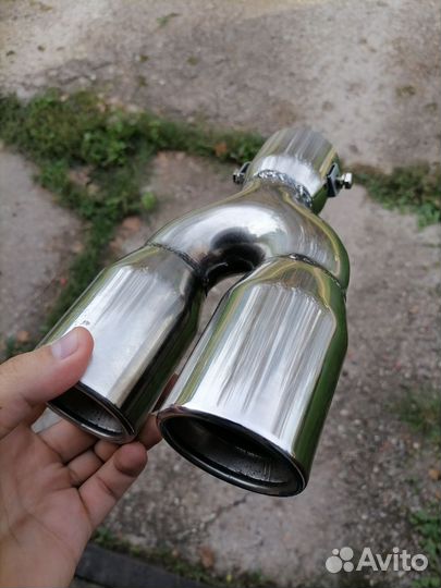 Насадка на глушитель ваз