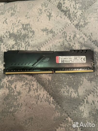 Оперативная память ddr4 hyperx fury 8gb