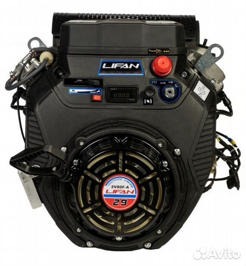 Двигатель lifan LF2V80F-A, 29 Л.С. D25, 20А
