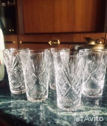 Стопки хрустальные